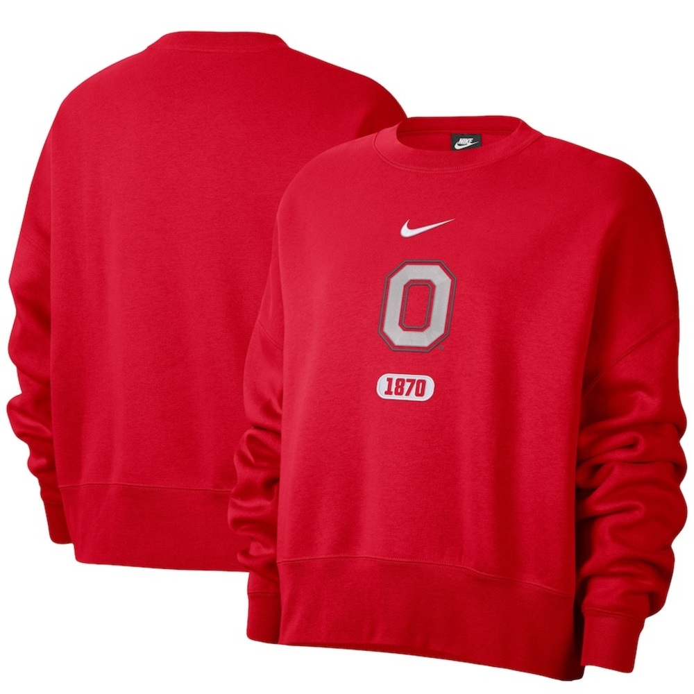 Nike Ohio State Women's Crewneck Sweatshirt